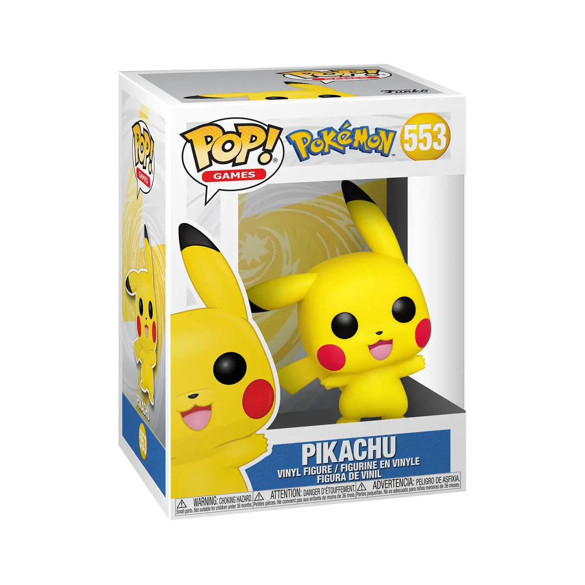 Funko POP! Games: Pokémon - Pikachu (Waving) | Collectible Vinyl Figure 9.5cm | Perfect for Fans & Collectors - main product image