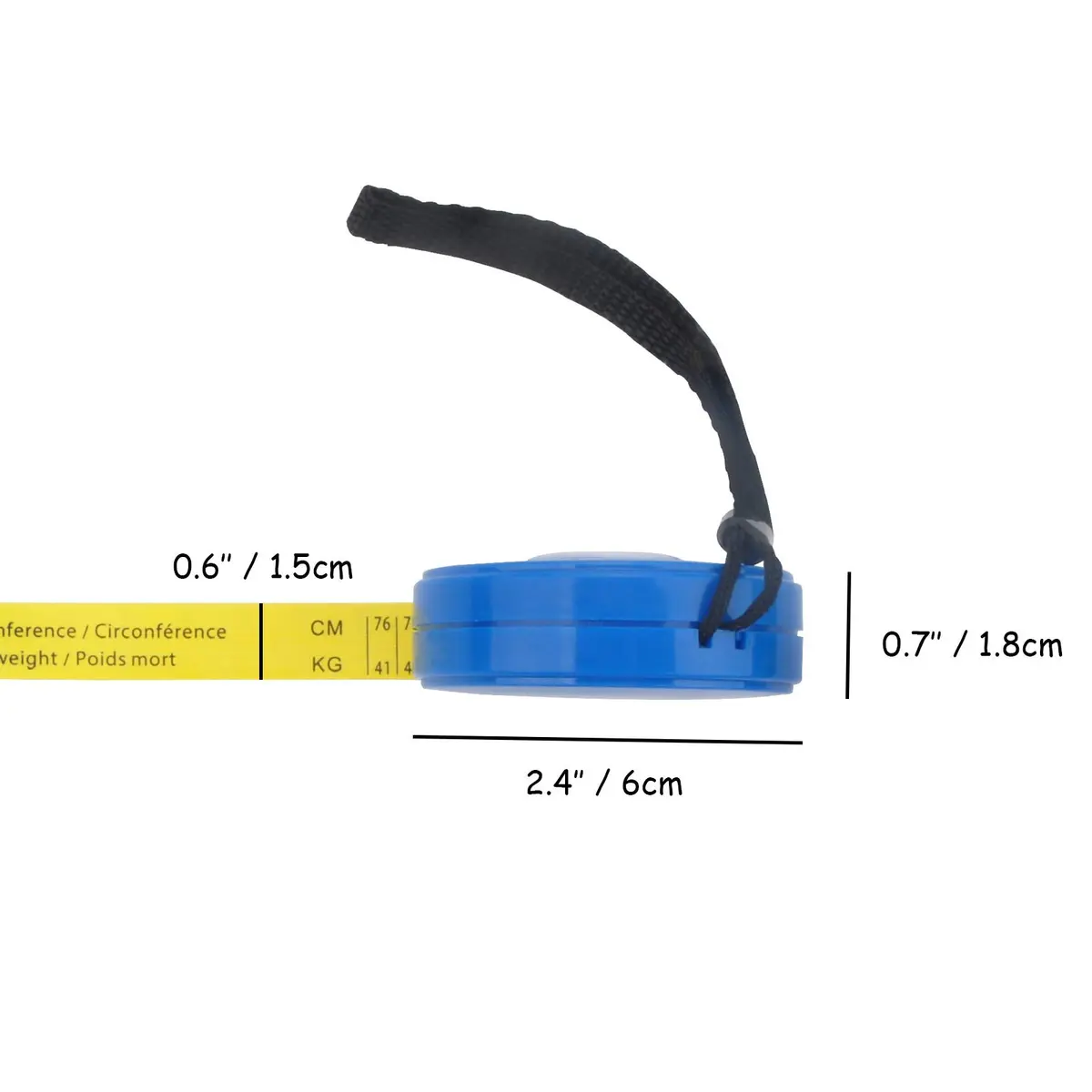 WIN TAPE 250cm Cattle & Pig Weight Tape Measure | Measures Live & Dead Weight - view 6