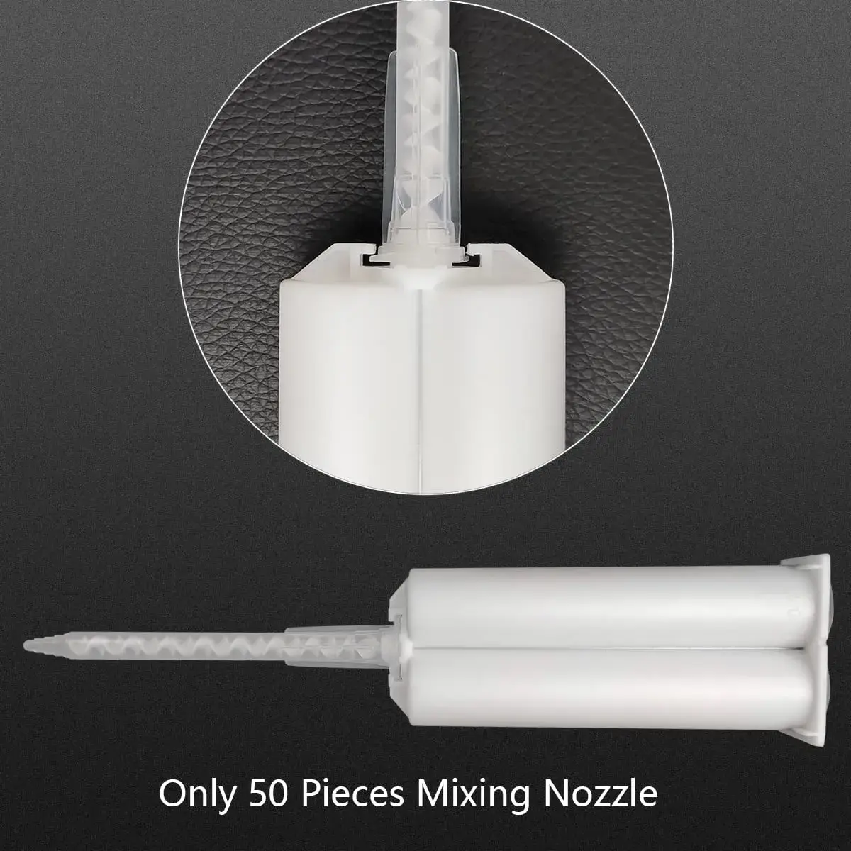 FRIGIIRE Epoxy Mixing Nozzle Tip 50ml (1:1 Ratio, 50 Pieces) | Precision Adhesive Dispensing for Industrial & Craft Use - view 4