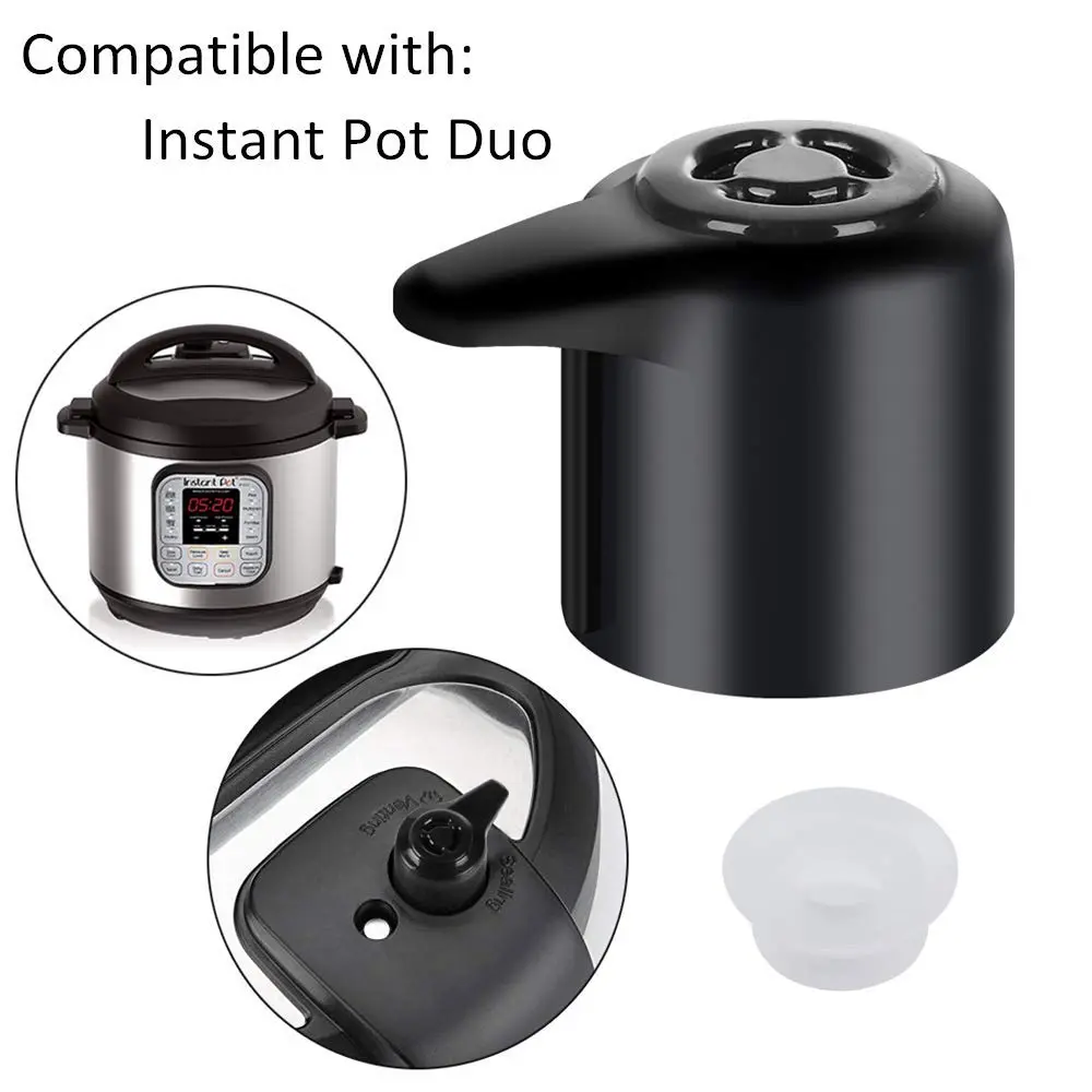 ZoneFly Steam Release Valve Handle Replacement for Instant Pot 3-8 Qt | Food Grade PP & ABS, Easy Install, Durable - view 6
