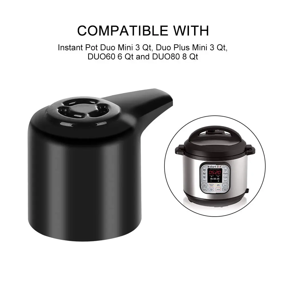 ZoneFly Steam Release Valve Handle Replacement for Instant Pot 3-8 Qt | Food Grade PP & ABS, Easy Install, Durable - view 3
