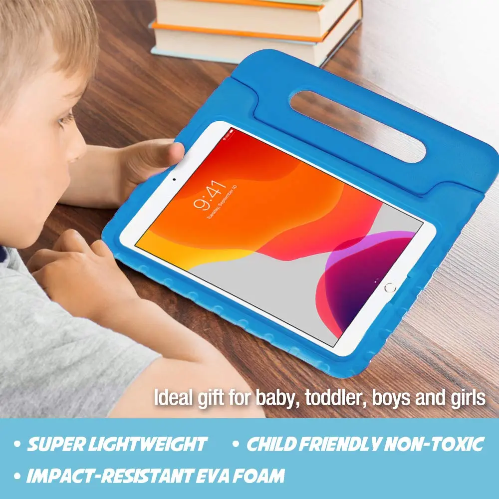 ProCase Kids Case for iPad 10.2" 9th/8th/7th Gen 2021/2020/2019-Blue | Impact-Resistant & Lightweight - view 4