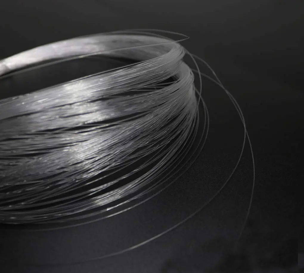 AZIMOM PMMA Plastic End Glow Fiber Optic Cable 0.25mm 100m | Bright Night Lighting for Sky Ceilings - main product image