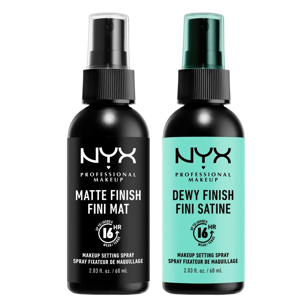 NYX PROFESSIONAL MAKEUP Matte + Dewy Setting Spray 203ml (6.87 Fl Oz) | Long-Lasting Face Mist for up to 16HR Wear - main product image