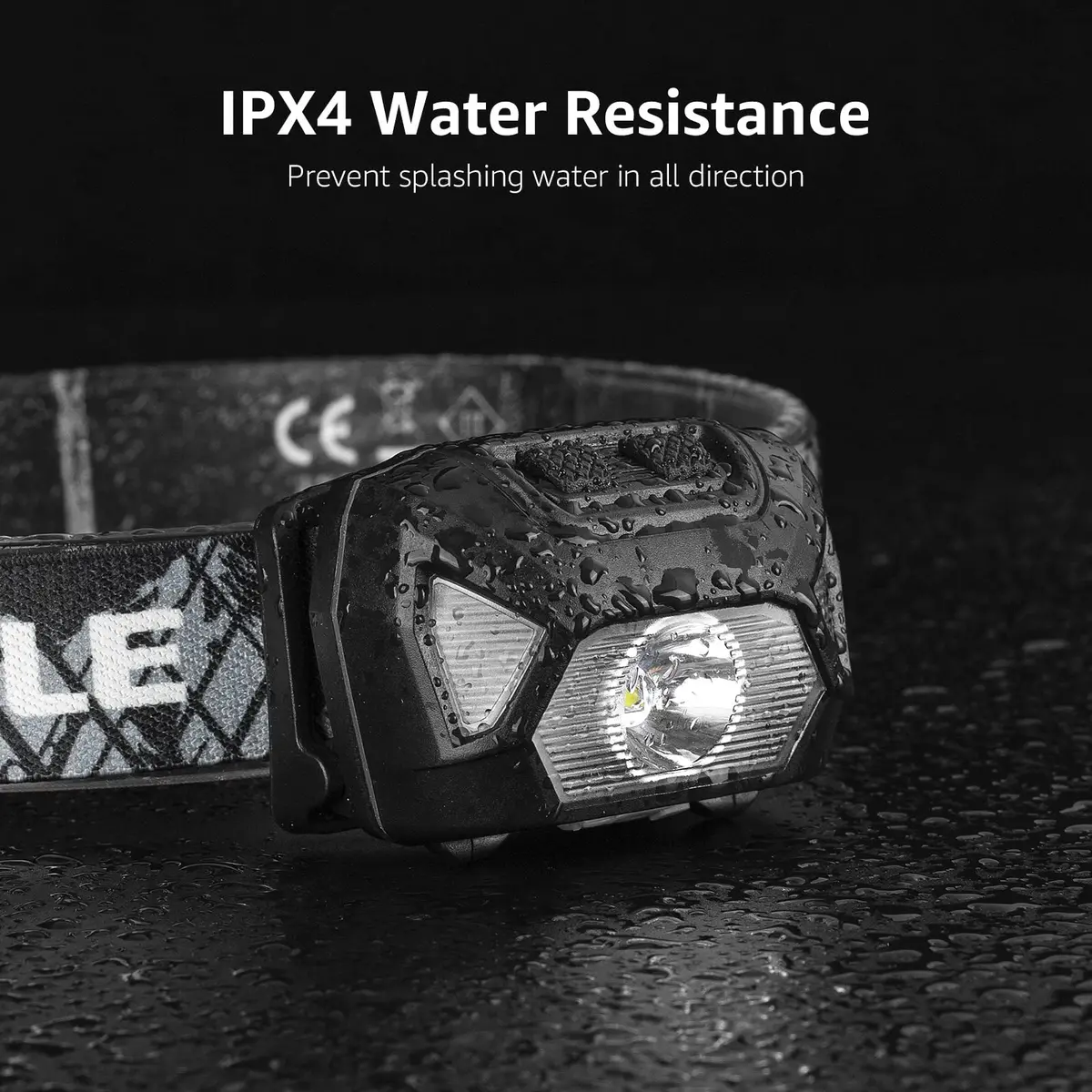Lepro Rechargeable LED Headlamp 2 Pack | 2000 Lux Brightness, 150m Beam, USB-C Charging - view 5