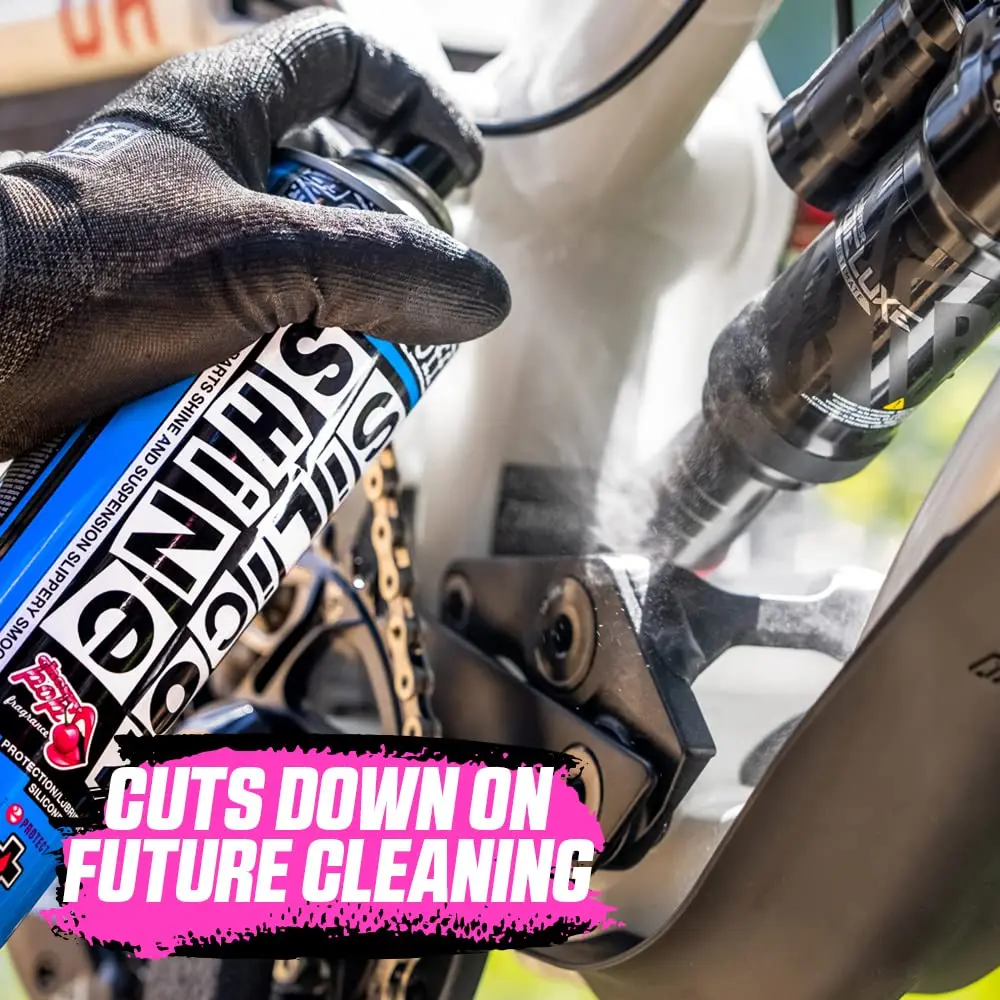 Muc-Off Silicone Shine 500ml | Quick-Dry Protective Bike Polish for Friction & Dirt - view 2