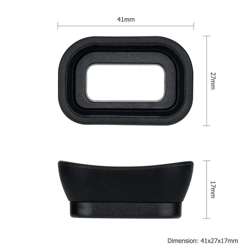 Kiorafoto Extended Eyecup Viewfinder for Sony A6000 A6100 A6300 | Blocks Light & Protects Viewfinder - view 8