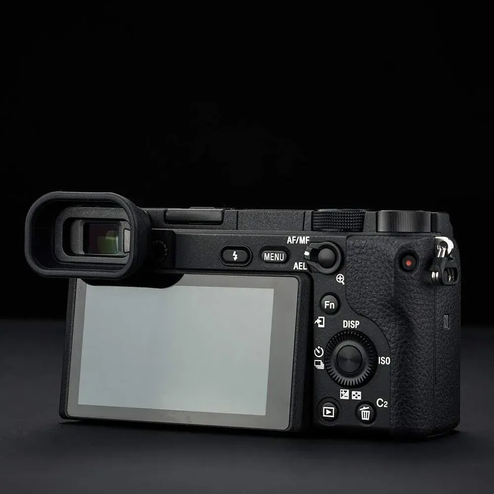 Kiorafoto Extended Eyecup for Sony A6600 A6500 A6400 Cameras | Replaces FDA-EP17 Viewfinder - view 2