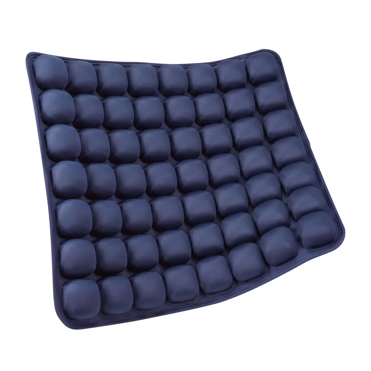 SUNFICON Inflatable Seat Cushion Blue 43cm x 41cm x 2.5cm (18'' x 16'' x 1'') | Pressure Relief for Chairs and Wheelchairs - main product image