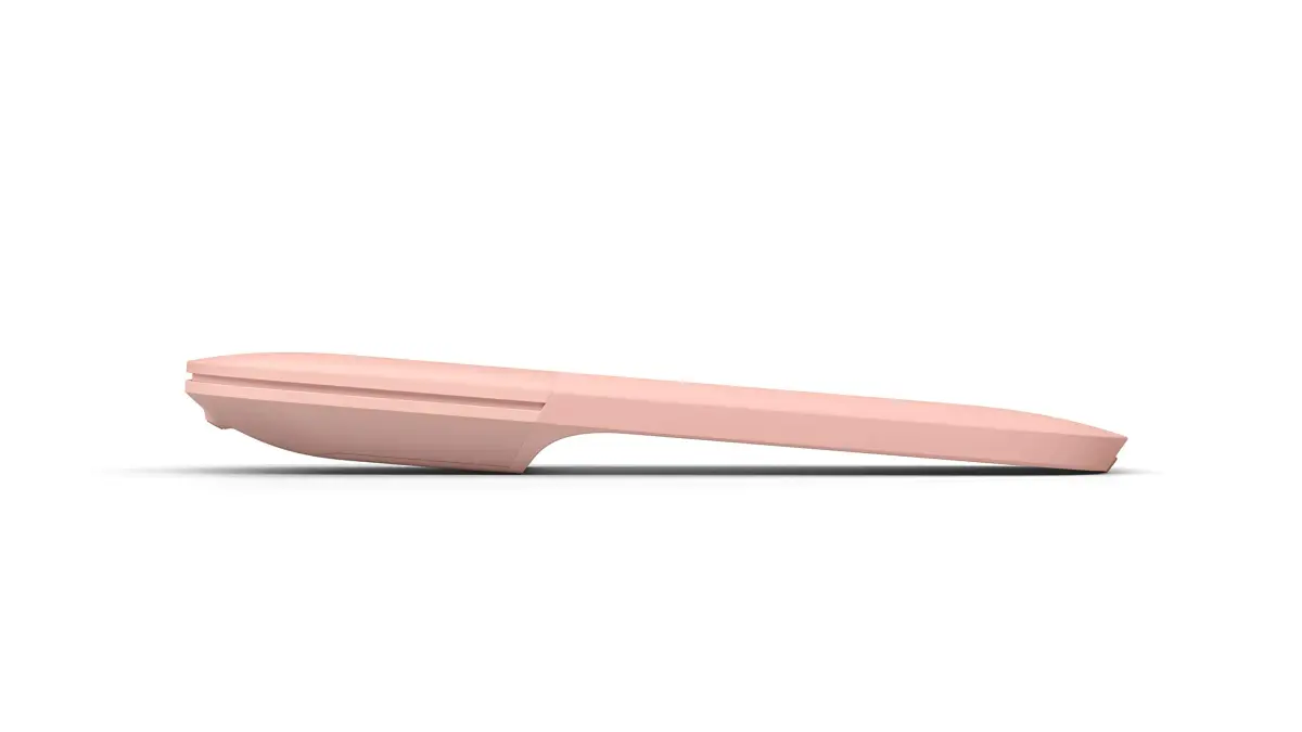 Microsoft Arc Mouse Soft Pink | Ergonomic Bluetooth Mouse for PC/Laptop, Desktop, Windows/Mac Computers - view 3
