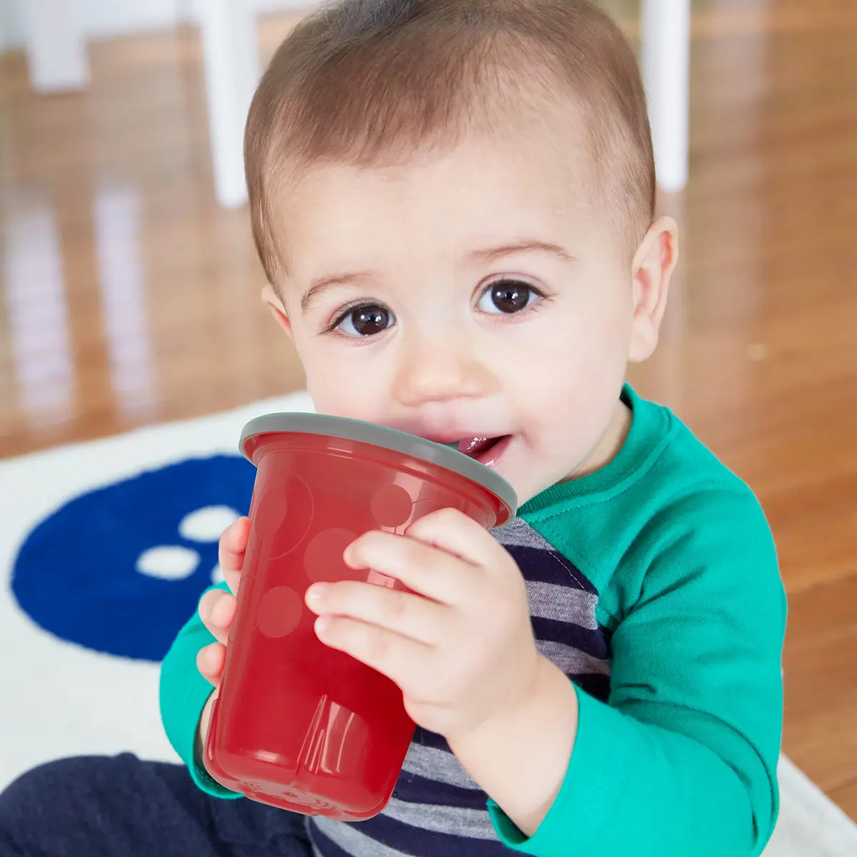 The First Years Take & Toss Spill Proof Sippy Cups - Rainbow Party Pack - 296ml (10 Fl Oz) - 20 Count - view 6