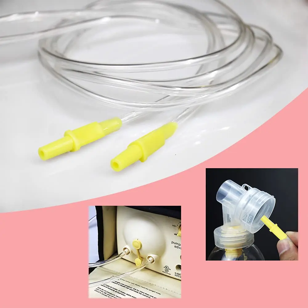 PUMPMOM-US Replacement Tubing for Medela Pump in Style Advanced Breast Pump, 42" Long, BPA/DEHP Free (4 pc) - view 5