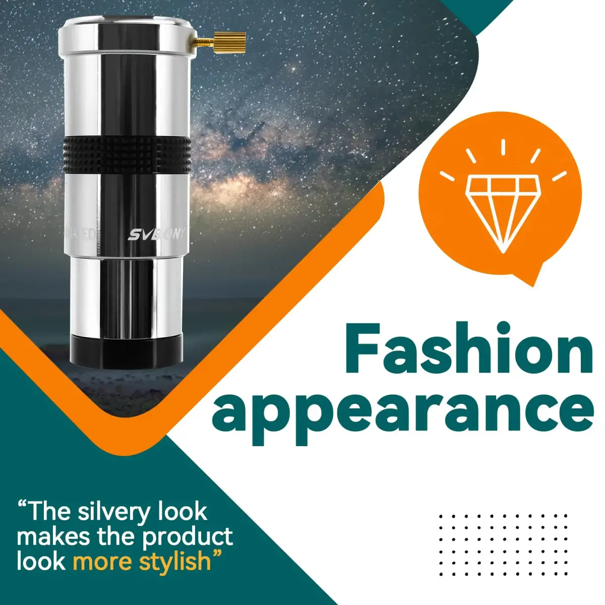 SVBONY SV137 3X Barlow Lens | 1.25 Inch Telescope Accessory for Planetary & Lunar Observation, Fully Multi-coated Lenses - view 7