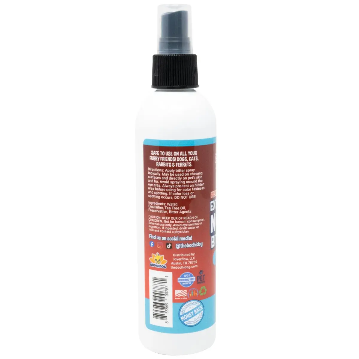Bodhi Dog Bitter 2-in-1 No Chew & Hot Spot Spray 237ml (8 Fl Oz) | Alcohol-Free Natural Anti-Chew Remedy - view 3