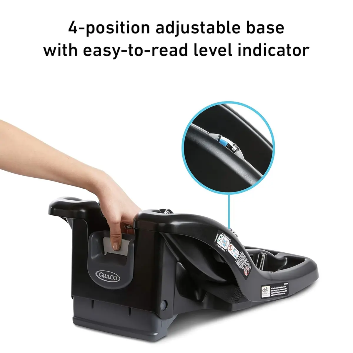 Graco SnugRide Lite Infant Car Seat Base | 4-Position Adjustable, Easy Install, ProtectPlus - view 5