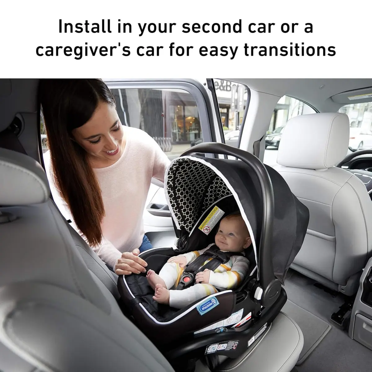 Graco SnugRide Lite Infant Car Seat Base | 4-Position Adjustable, Easy Install, ProtectPlus - view 2