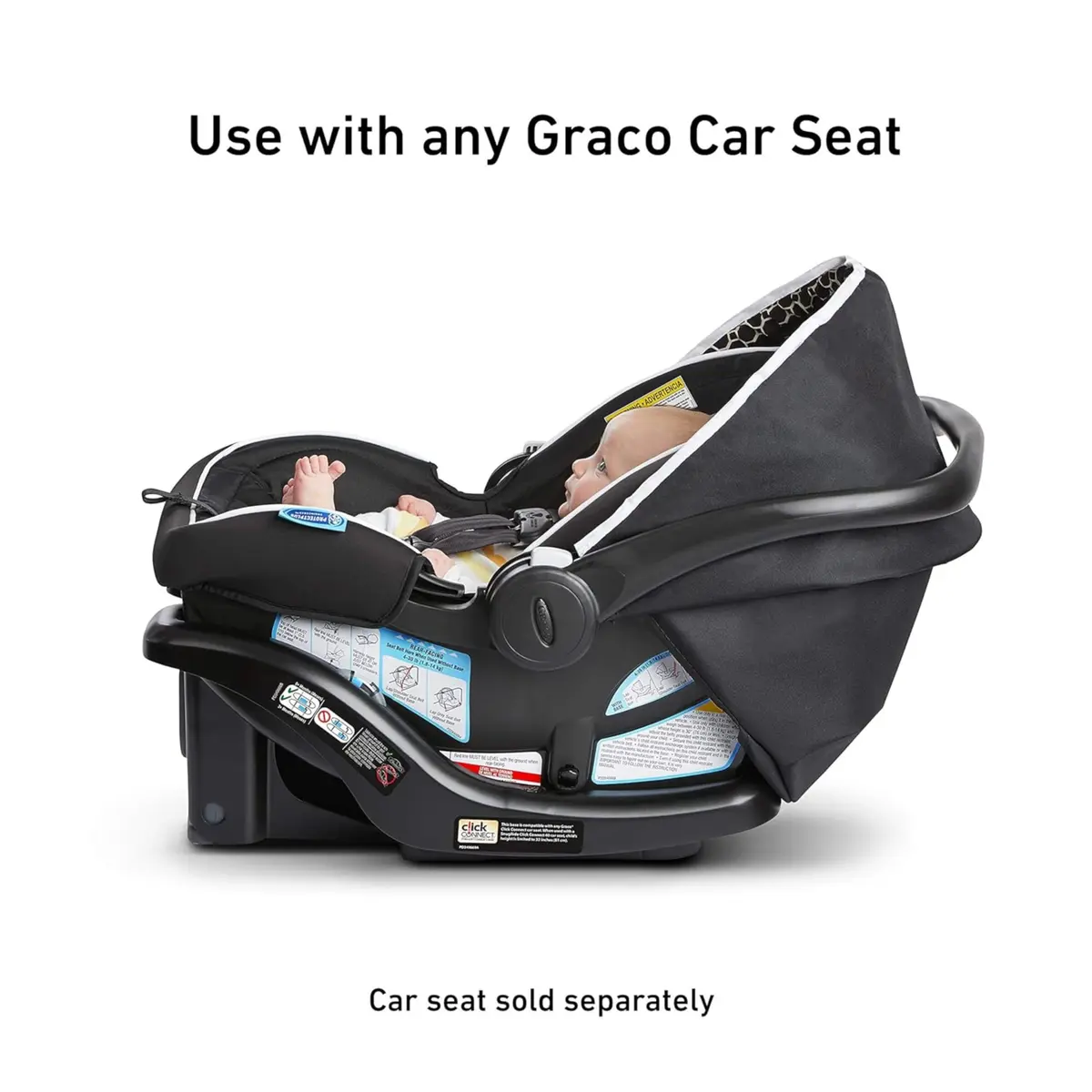 Graco SnugRide Lite Infant Car Seat Base | 4-Position Adjustable, Easy Install, ProtectPlus - view 4