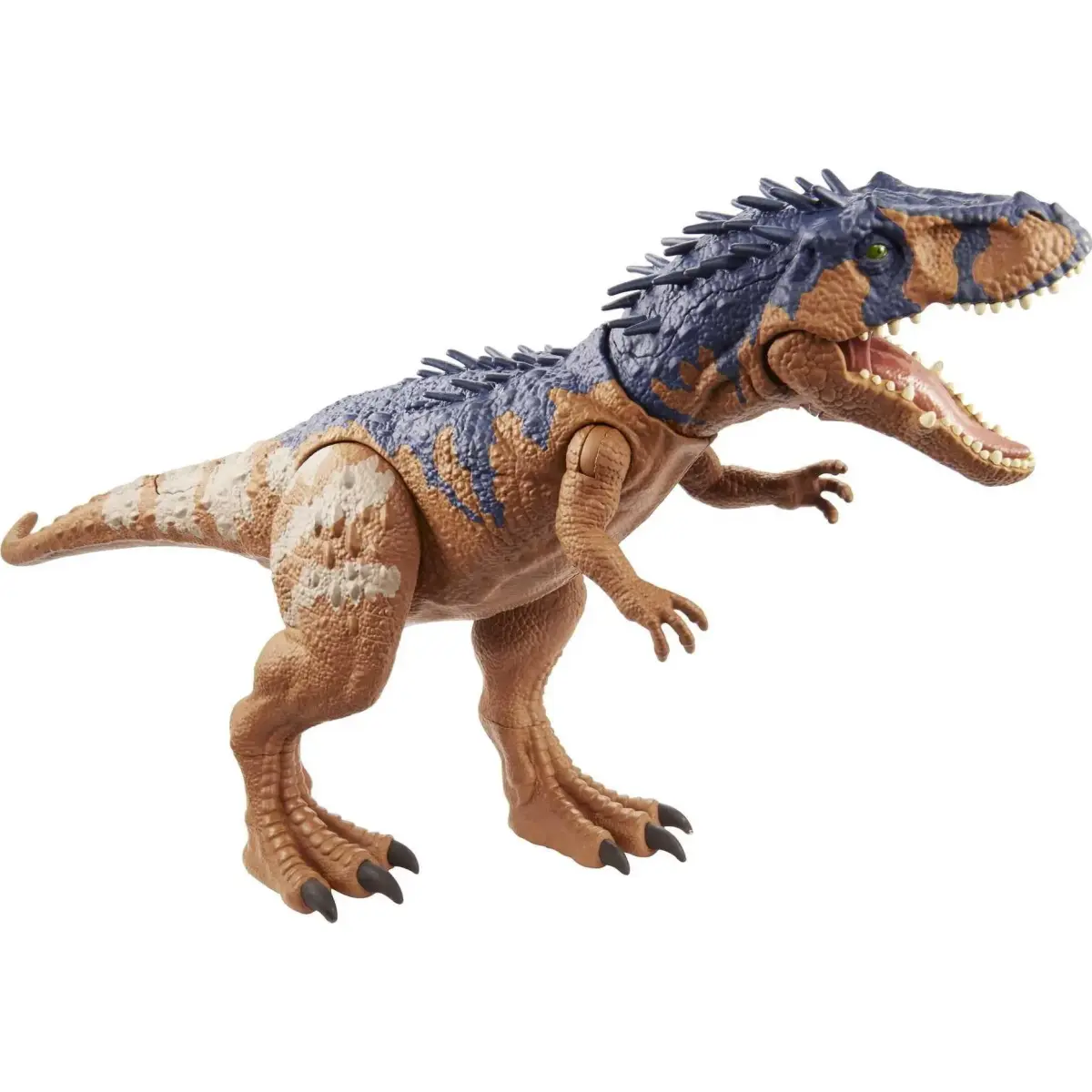 Mattel Jurassic World Massive Biters Siats Meekerorum Dinosaur Action Figure | Movable Joints, Tail-Activated Strike & Chomping Motion - main product image