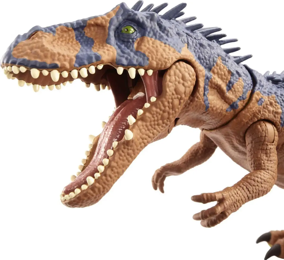 Mattel Jurassic World Massive Biters Siats Meekerorum Dinosaur Action Figure | Movable Joints, Tail-Activated Strike & Chomping Motion - view 4