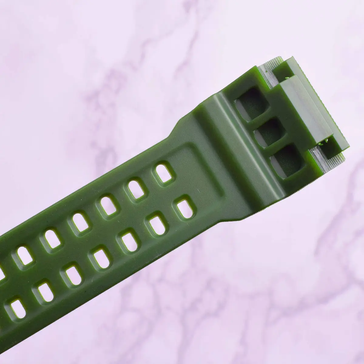 OliBoPo Silicone Watch Strap for Casio G-Shock GG-1000 | Durable, Lightweight, Water-Resistant (16mm, Green) - view 6