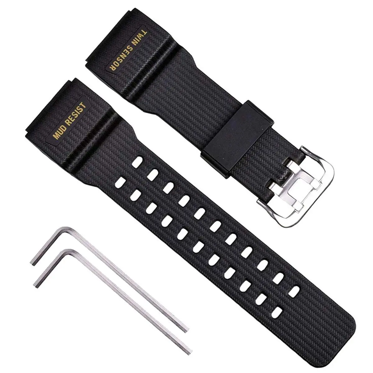 OliBoPo Silicone Watch Strap for Casio G-Shock GG-1000 | Durable, Comfortable & Water-Resistant (210mm x 24mm) - main product image