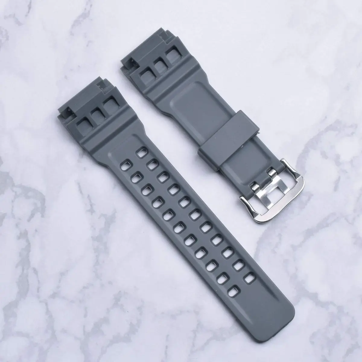 OliBoPo Resin Watch Strap for Casio G-Shock GG-1000 | Durable, Water-Resistant, Grey - view 4