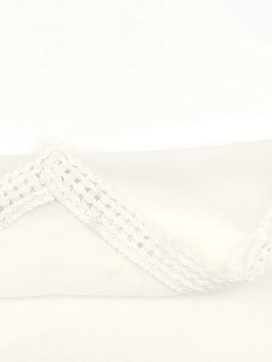 DUPATTA BAZAAR Woman's Off White Chiffon Dupatta 2.5 meters (98.4 inches) | Elegant Border - view 6