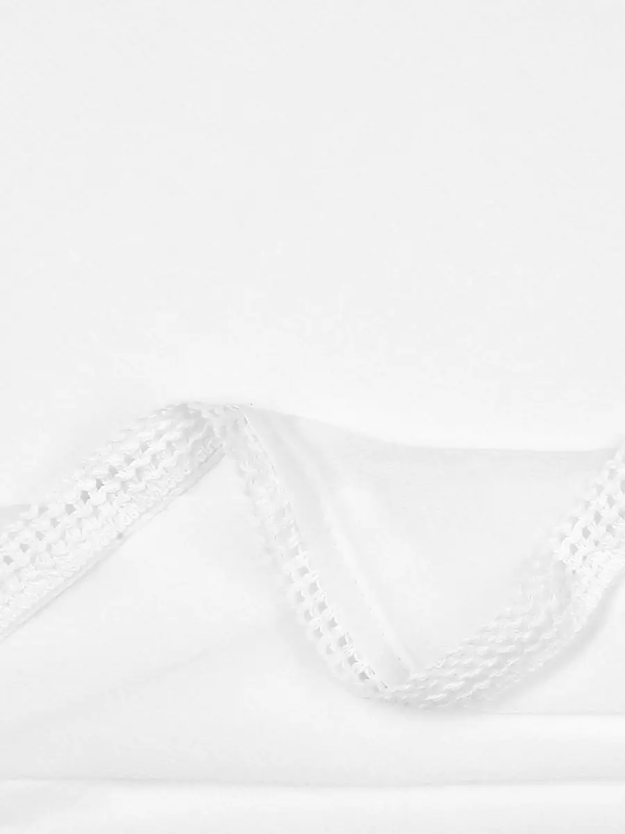 DUPATTA BAZAAR Woman's White Chiffon Dupatta 2.5 meters | Elegant Border for Occasions - view 6