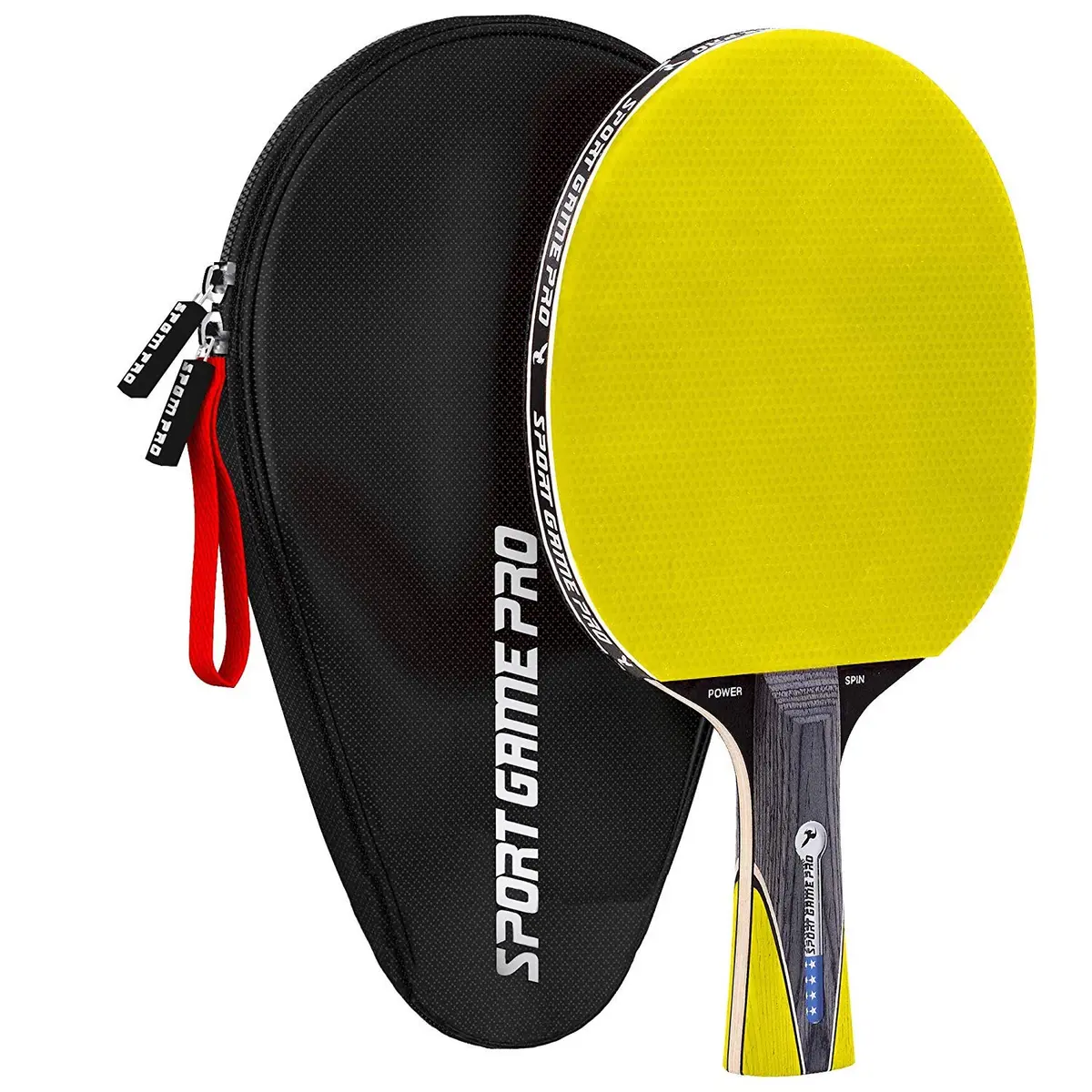 Sport Game Pro Yellow Sport Racket | Killer Spin & Control for All Levels - main product image