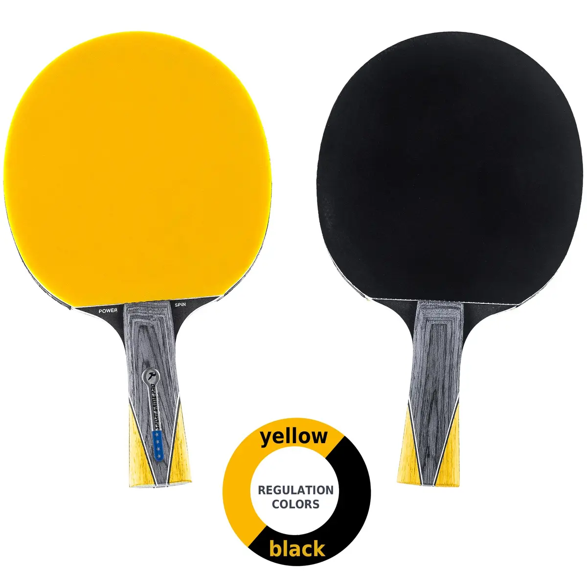 Sport Game Pro Yellow Sport Racket | Killer Spin & Control for All Levels - view 6