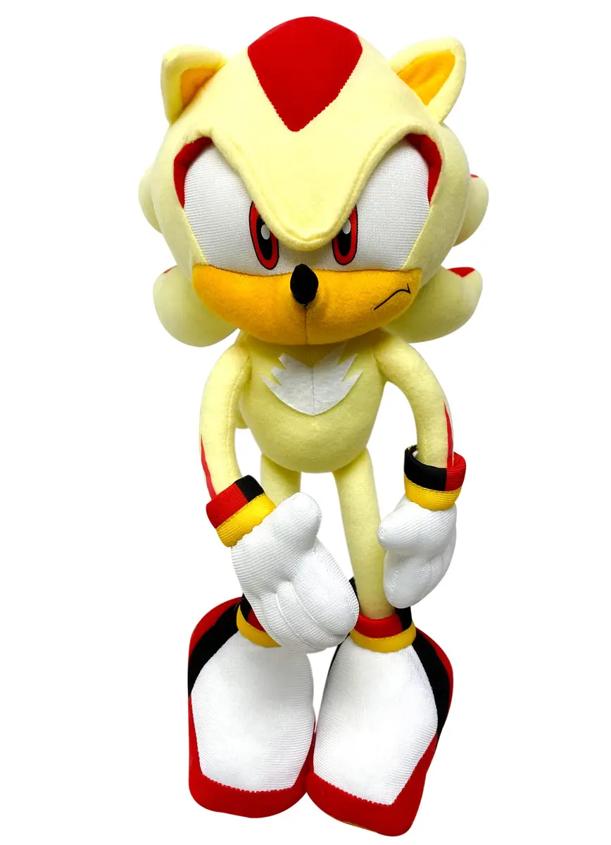Great Eastern Entertainment Sonic the Hedgehog - Super Shadow Plush 10" | Official Sonic Merchandise - main product image