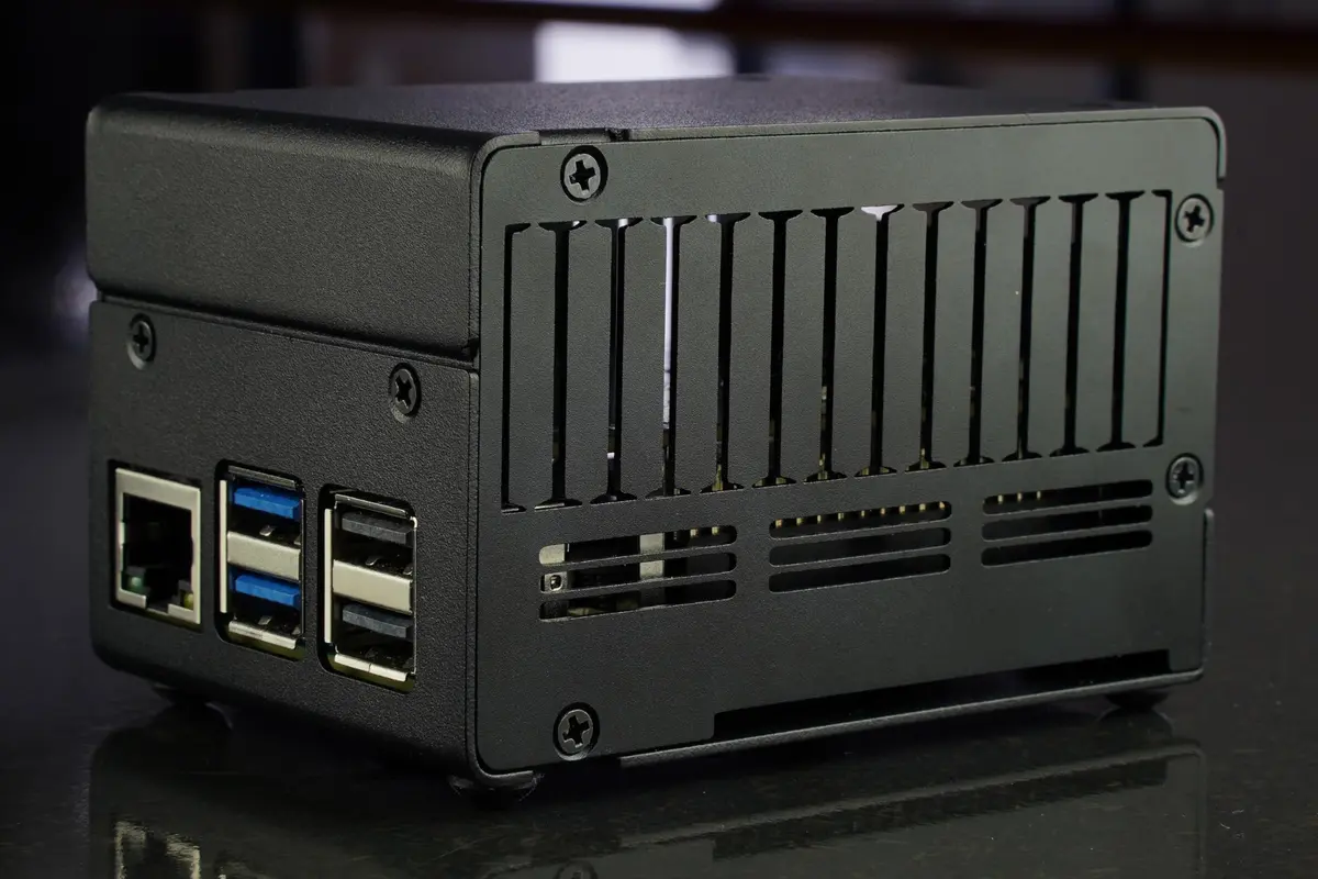 KKSB Raspberry Pi 5 Case with Space for Hats, Coolers & NVMe, Durable Aluminum & Steel (70-120 chars) - view 3
