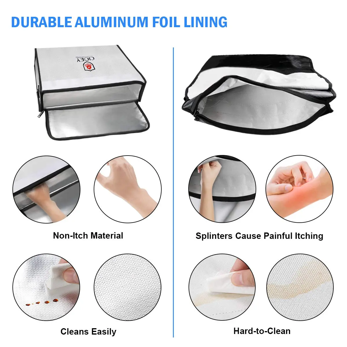Cioey Fireproof Document Bag XL | Thermal Insulated & Waterproof - view 5