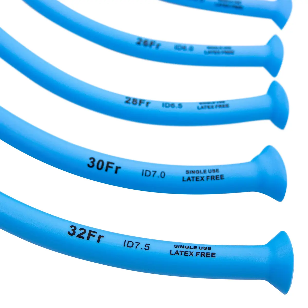 LINE2design Nasopharyngeal Airway Kit 6-Pack with Lubricating Jelly | Medical Grade Soft PVC Tubes for Emergency Rescue - view 4