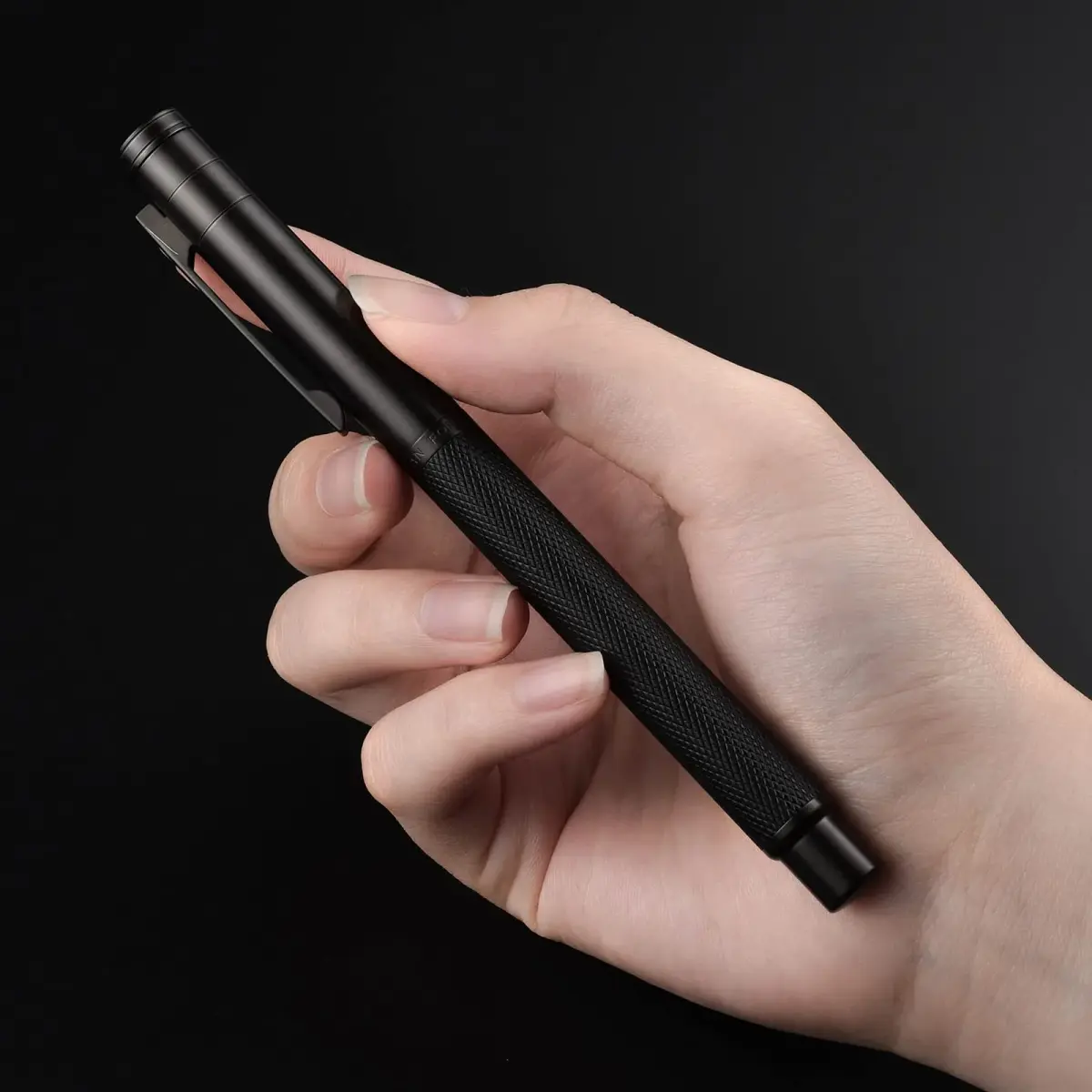 Asvine Hongdian 1851 Black Fountain Pen with Fine Point Nib - Smooth Ink Flow for Daily Writing - view 3