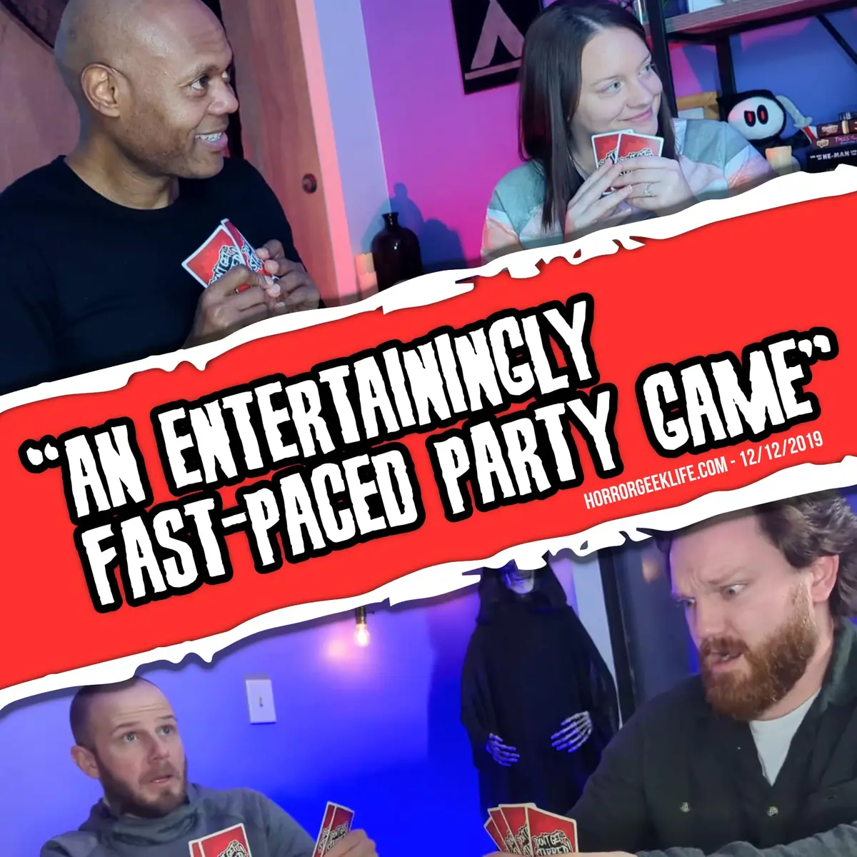 Rookie Mage Games Don't Get Stabbed! Adult Horror Card Game | Halloween Party Fun (70-120 chars) - view 2