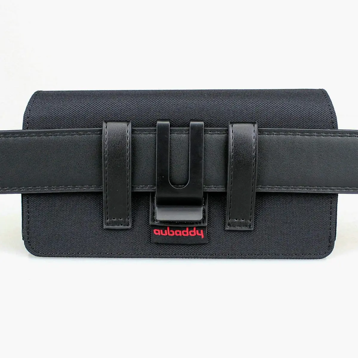 aubaddy Dual Phone Holster Pouch for 2 Phones | Magnetic Belt Clip Case for iPhone & Samsung (17 16 15 14 13 12 11) Pro Max/Plus - view 4