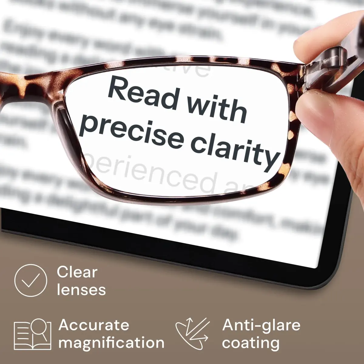 Gaoye Blue Light Blocking Reading Glasses for Women, 5-Pack Mix Color, 1.5 Diopter | Blue Light Protection with Spring Hinges - view 2