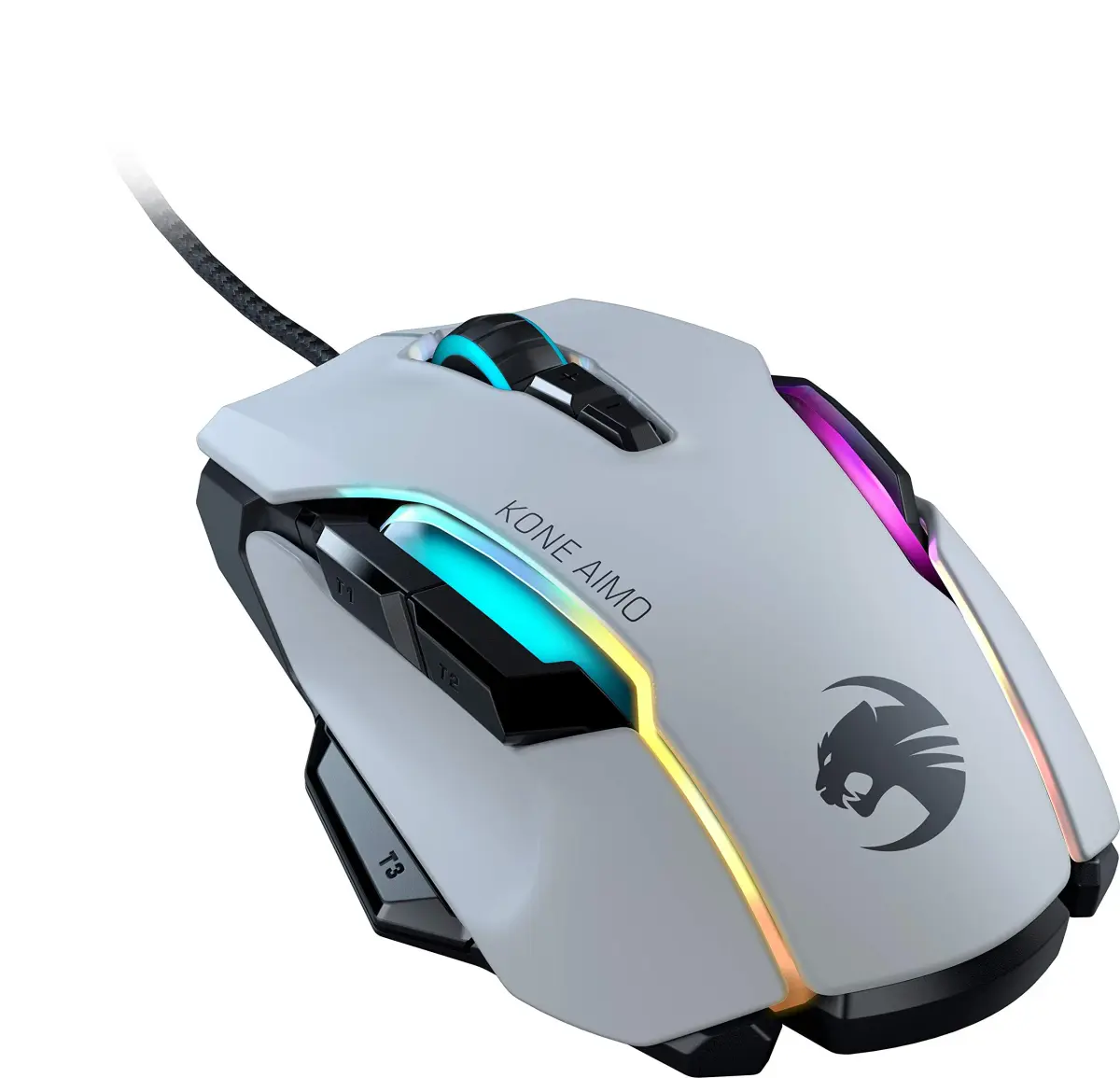 ROCCAT Kone AIMO Remastered Gaming Mouse | 16,000 DPI Optical Sensor, 24 Programmable Buttons, RGB Lighting, Ergonomic Palm Grip, 127 g (4.48 oz) - view 5