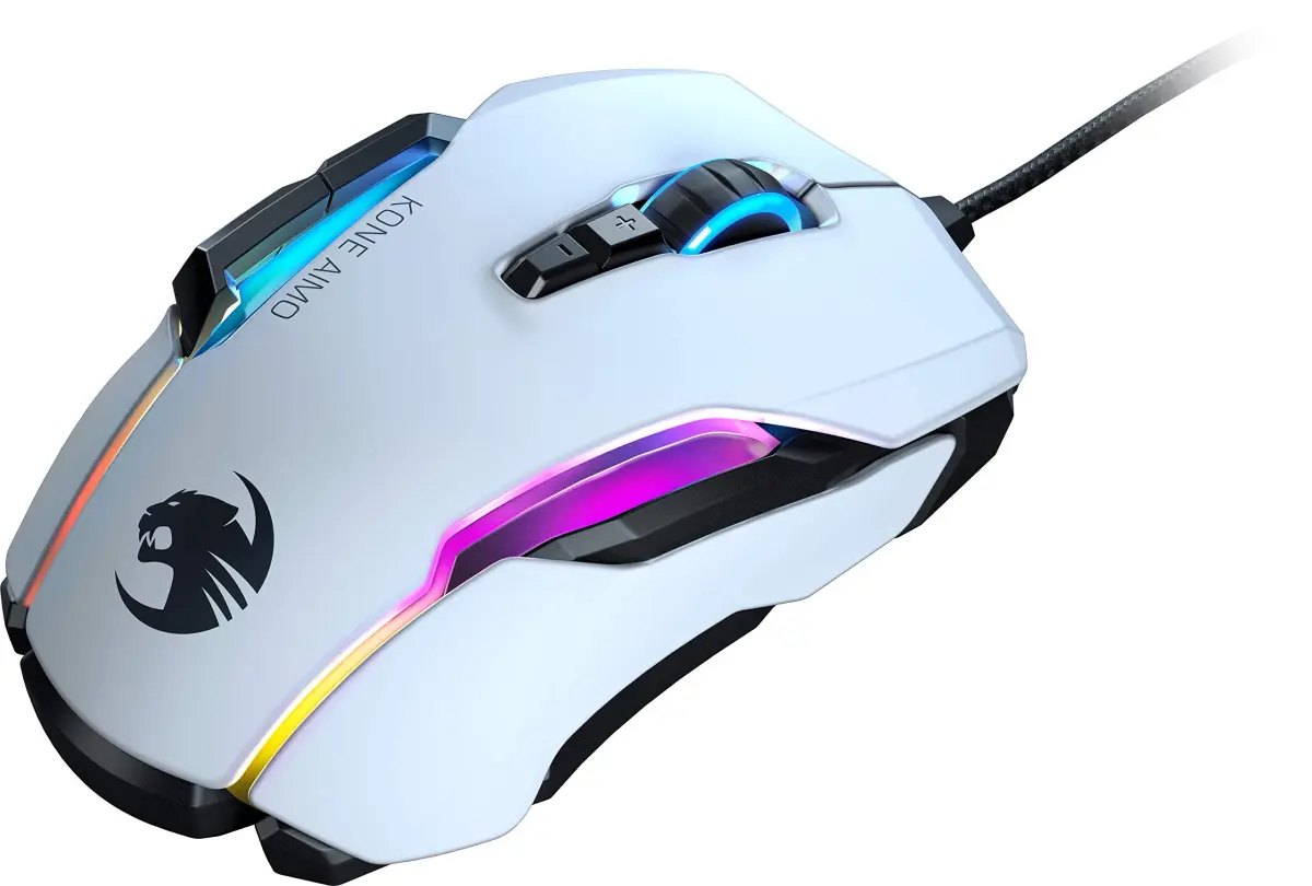 ROCCAT Kone AIMO Remastered Gaming Mouse | 16,000 DPI Optical Sensor, 24 Programmable Buttons, RGB Lighting, Ergonomic Palm Grip, 127 g (4.48 oz) - view 6