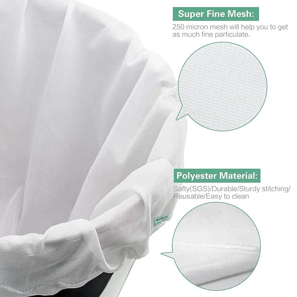 Bellamei Reusable Brew Bag 2 Pack 56cm x 66cm (22"x26") 250 Micron Fine Mesh | Brew in a Bag for All-Grain Brewing - view 2
