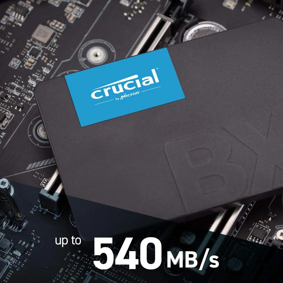 Crucial BX500 2TB 3D NAND SATA 2.5-Inch Internal SSD (2TB / 1.83 TiB) | Boost System Speed & Battery Life - view 7
