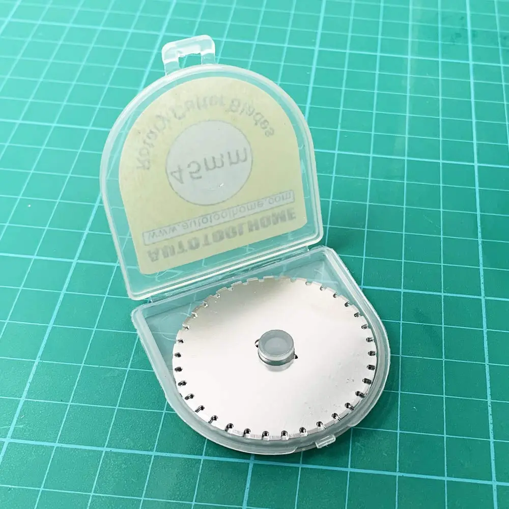 AUTOTOOLHOME 45mm Perforation Rotary Cutter Blades | 5PCS Skip Stitch Blades for Quilting & Crafts - view 6