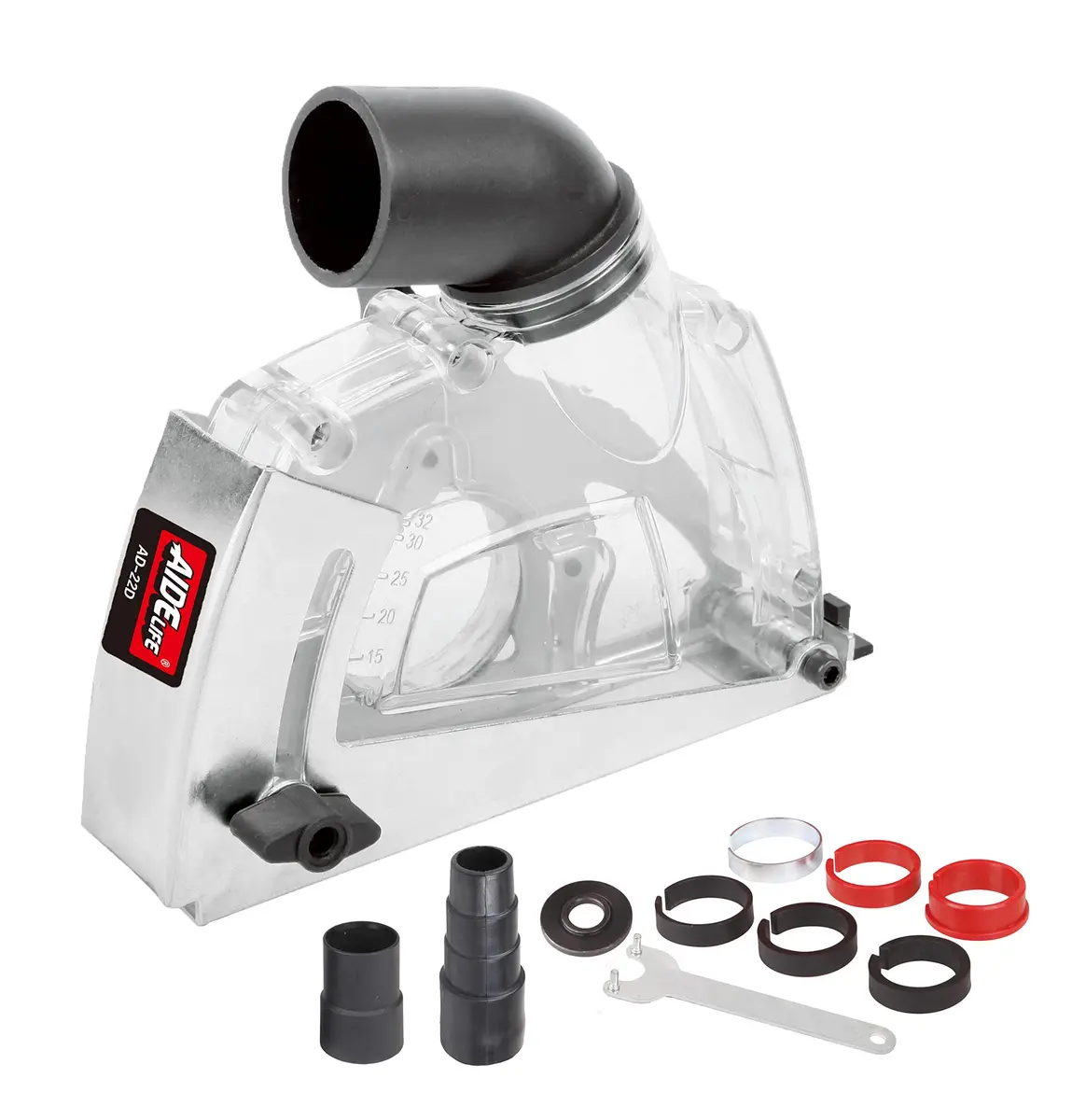 Aidelife Dust Collecting Guard for Angle Grinders 5 inch | Safer Dust Extraction System - main product image