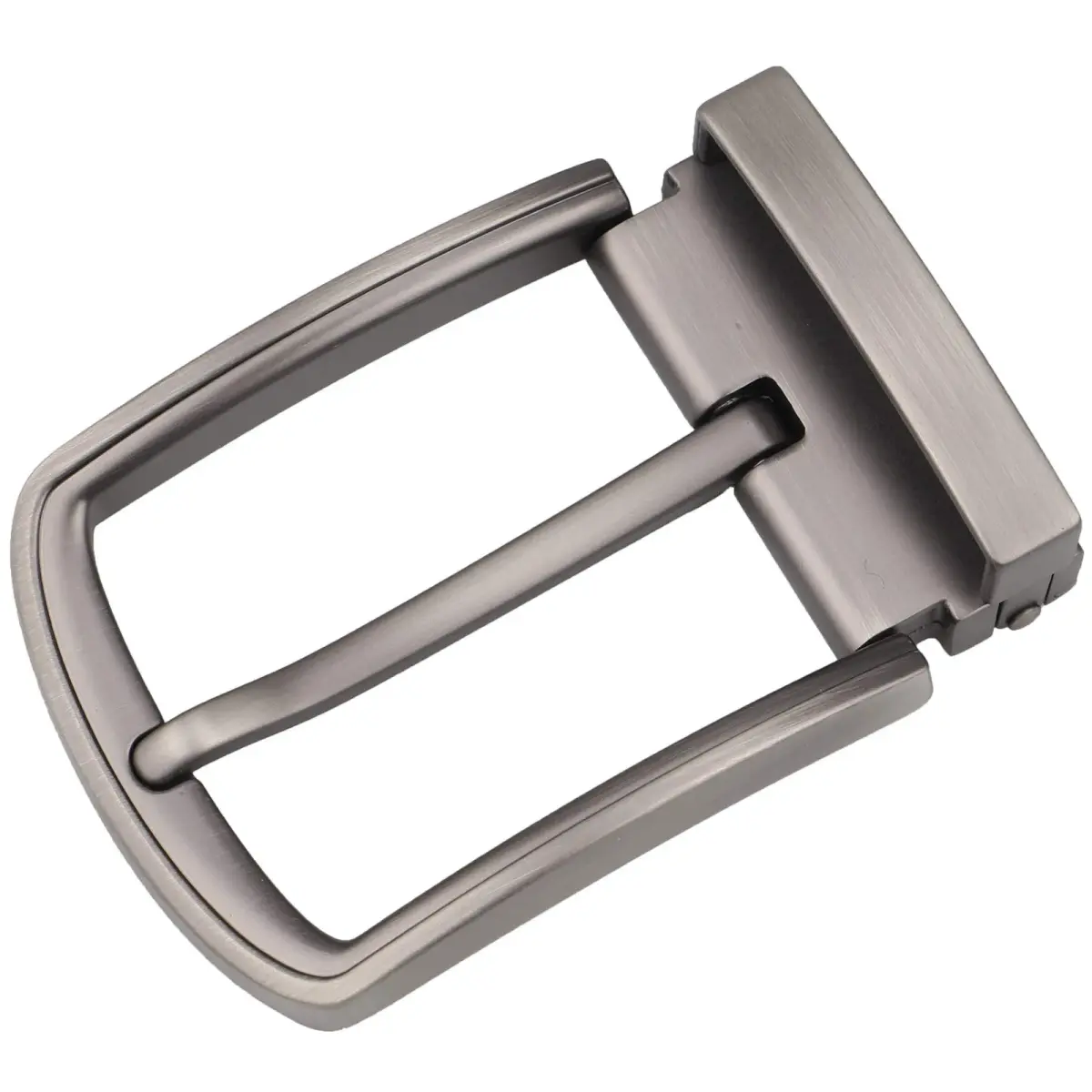 McFanBe Single Prong Square Belt Buckle 38mm (1.5 inches) | Durable Alloy Replacement for Men & Women - main product image