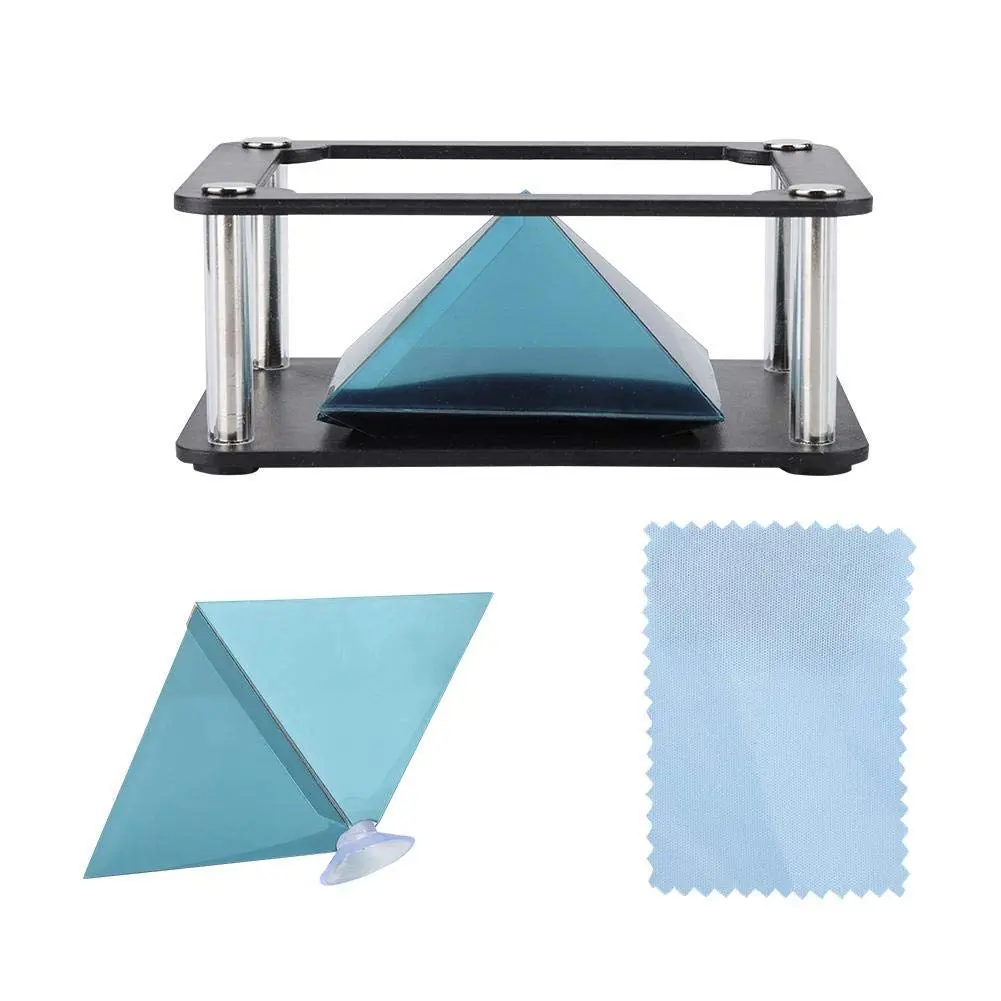 FOSA 3D Holographic Display Stand Projector 15.2cm (6 inch) | Clear 360 Degree Images - view 8