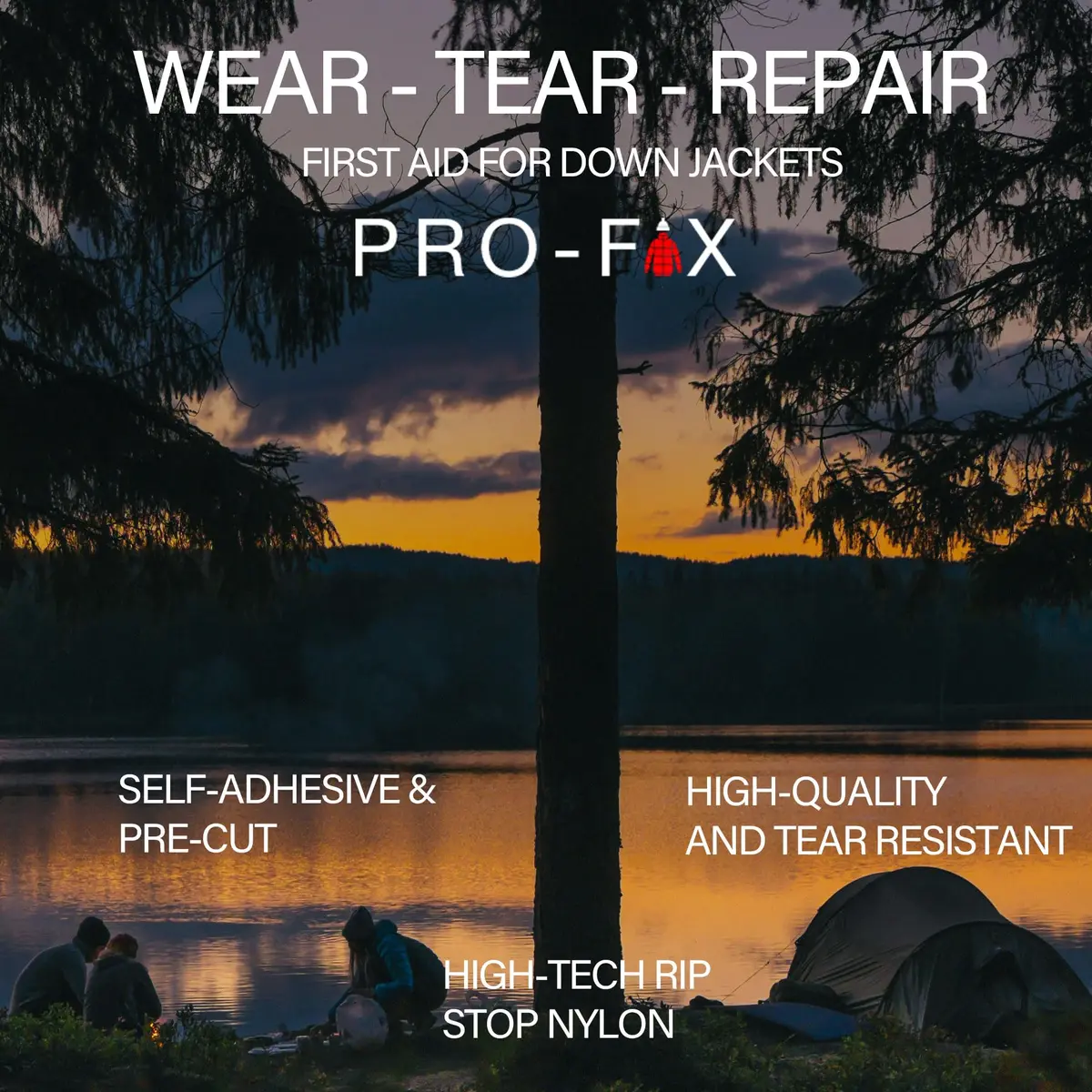 DJR Fabric Applique Patch Kit Waterproof 30-Second Fix for Outdoor Gear in India - view 8