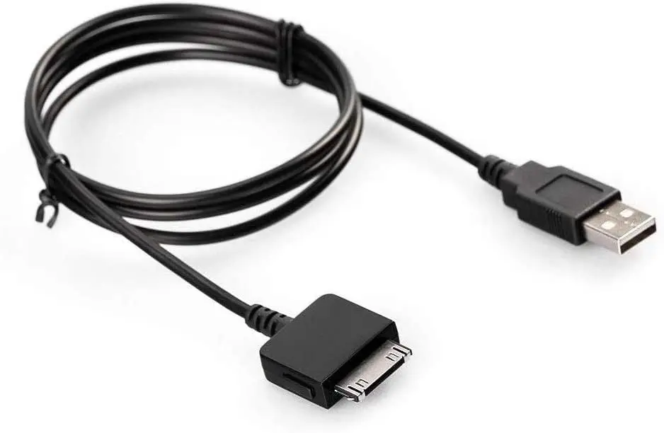 Adhiper Black USB Sync Data Transfer Charging Cable for Microsoft Zune Zune2 ZuneHD MP3 MP4 Player (1m / 3.3ft) - view 9