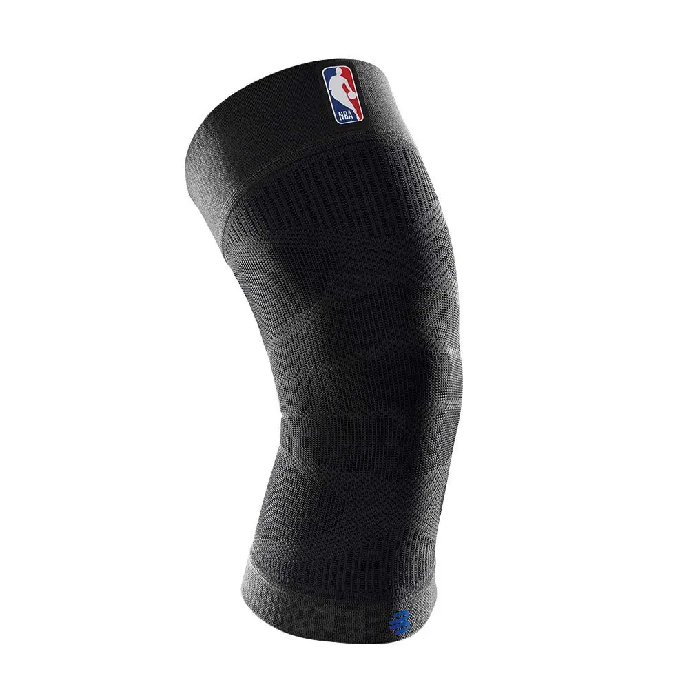 Bauerfeind Sports Compression Knee Support NBA Black L | FDA Approved, Doctor Recommended, Adjustable Fit - main product image