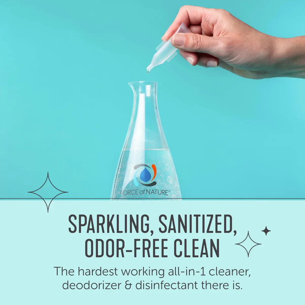Force of Nature Cleaner & Disinfectant Appliance & 50 Refills | EPA Registered, Hypochlorous Acid, All-Purpose - view 6
